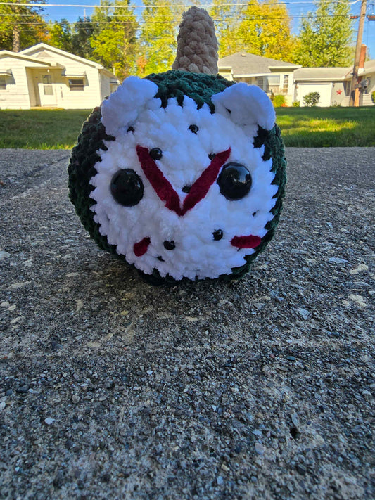 Friday the 13th Jason Loaf Cat – Spooky Horror Plush 🩸🐾