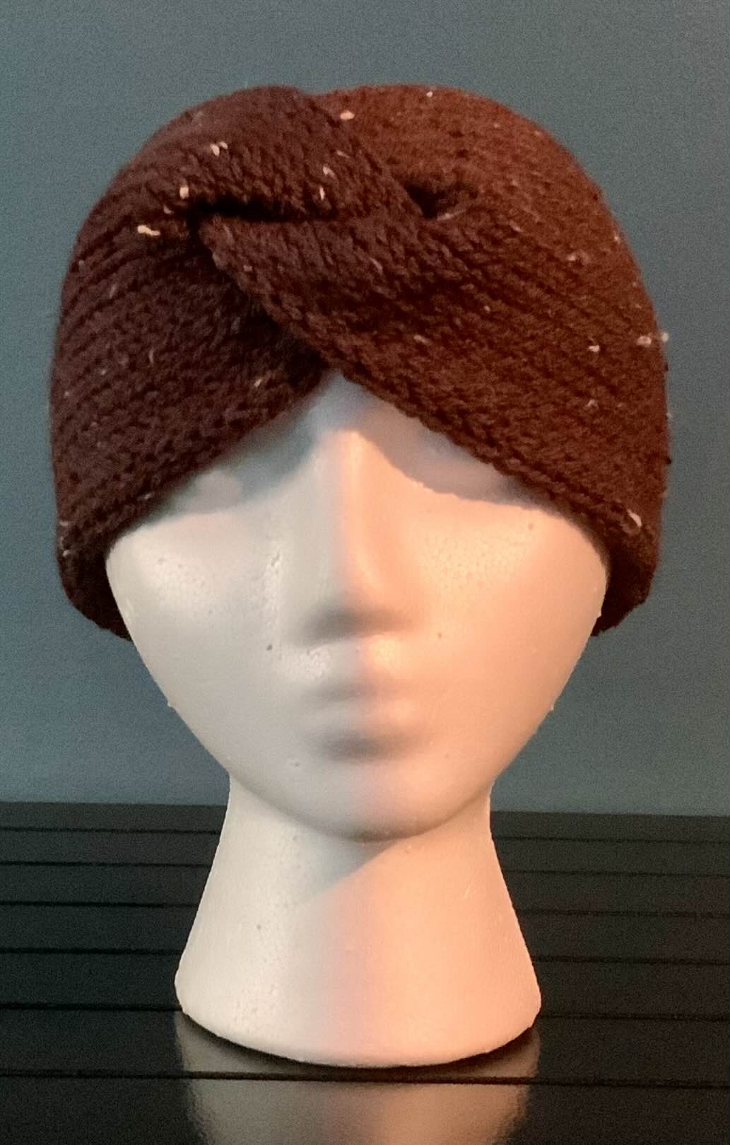 Cozy Knitted Twisted Ear Warmers