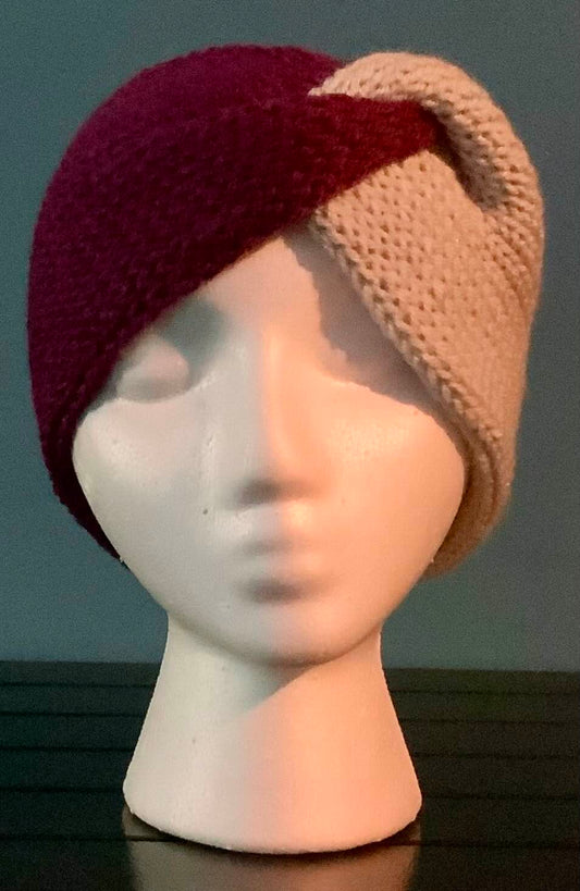 Cozy Knitted Twisted Ear Warmers