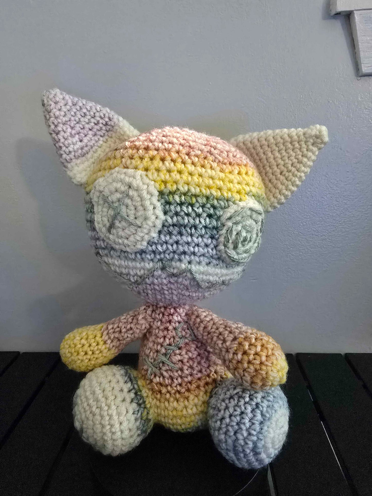 Rainbow Mist Medium Zombie Kitty
