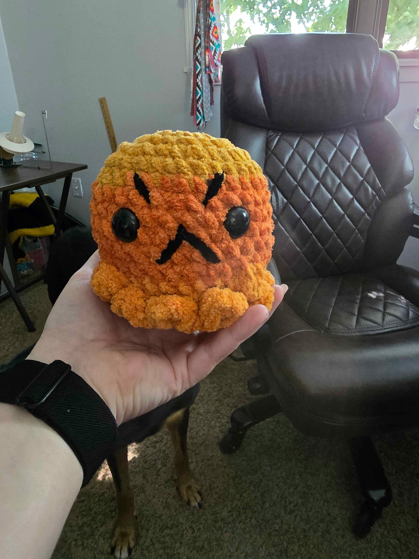 👻 Terrifying Angry Ghost Plushie 😡 | Haunted Horror Crochet Spirit 🎃