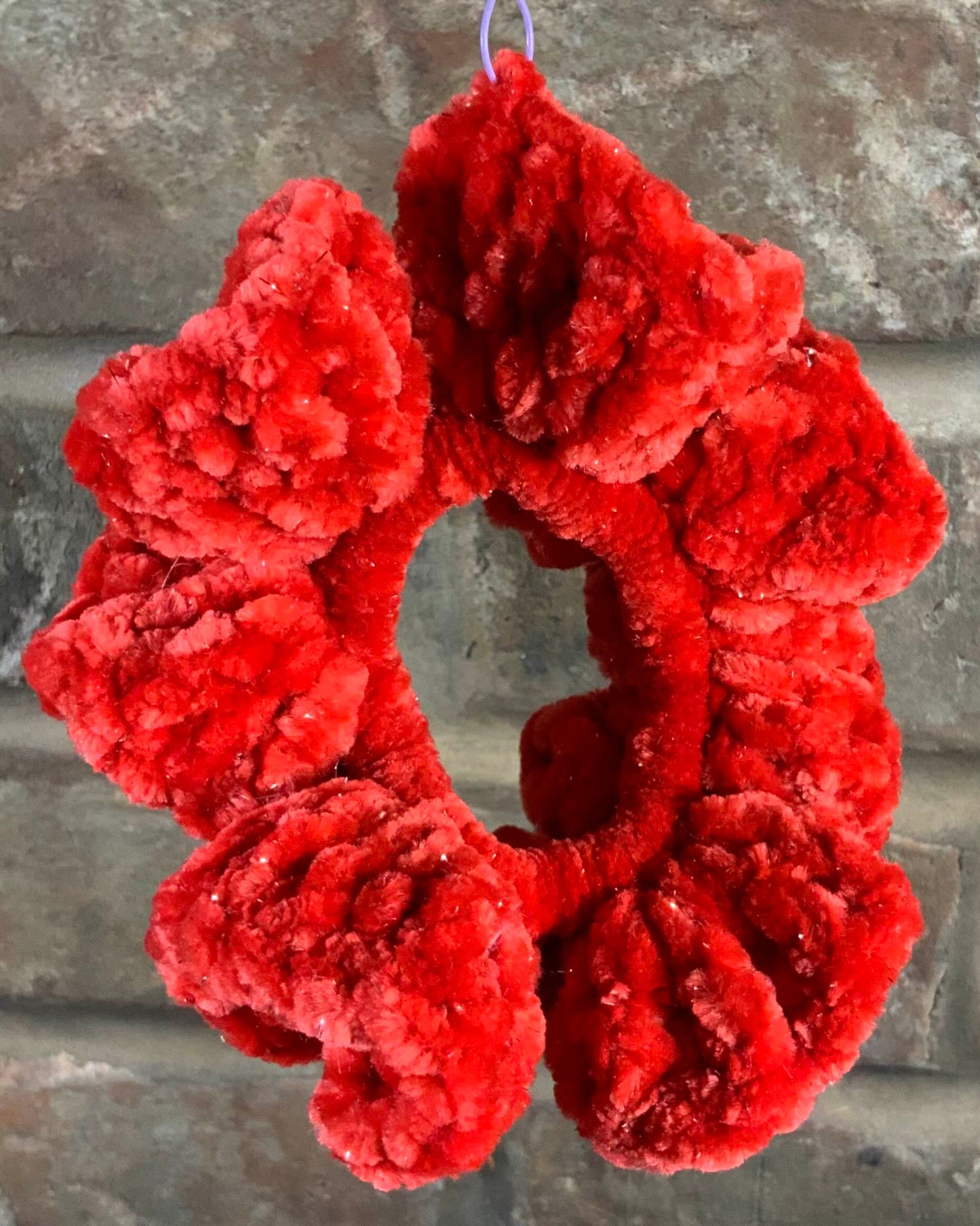 Sparkly Velvet Scrunchies