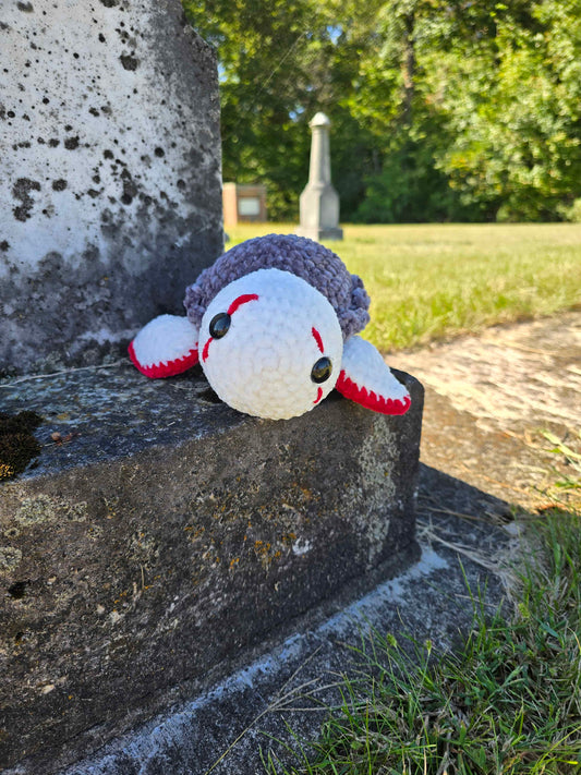🎈 IT Inspired Sea Turtle Plushie 🐢 | Creepy-Cute Pennywise Crochet