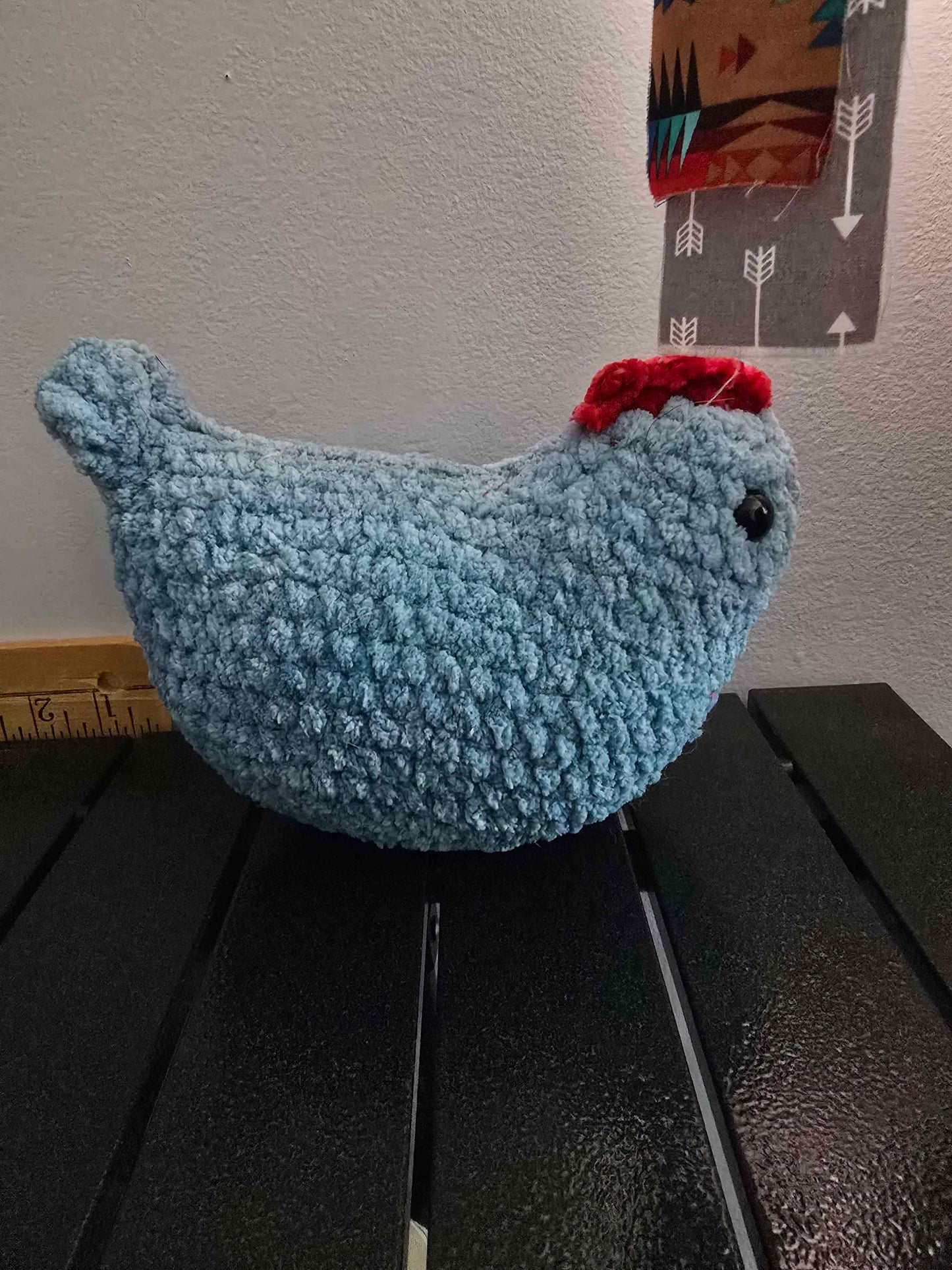 Chirpy the Chicken – Handmade Farmyard Plush