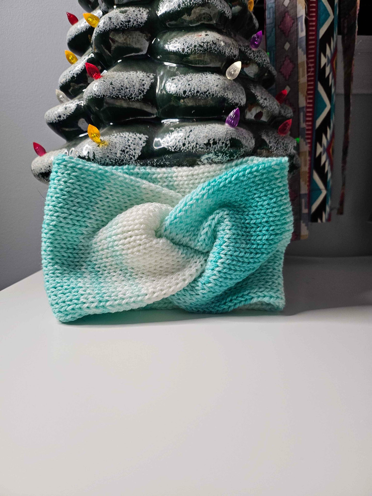 Cozy Knitted Twisted Ear Warmers