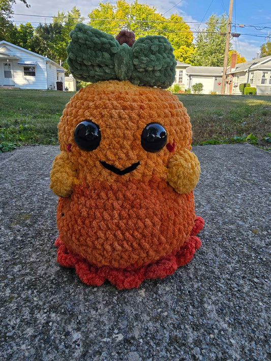 👻 Pumpkin Gwendolyn Mommy Ghost & Baby Ghost | Haunted Halloween Crochet Duo 🎃 (Copy)