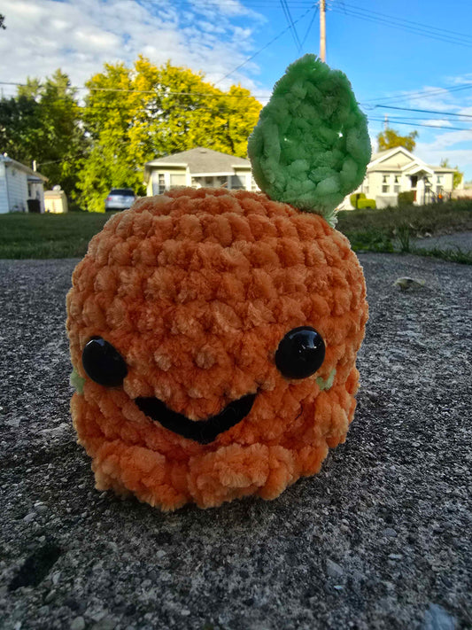 🎃👻 Pumpkin Ghost Plushie | Spooky-Cute Halloween Crochet